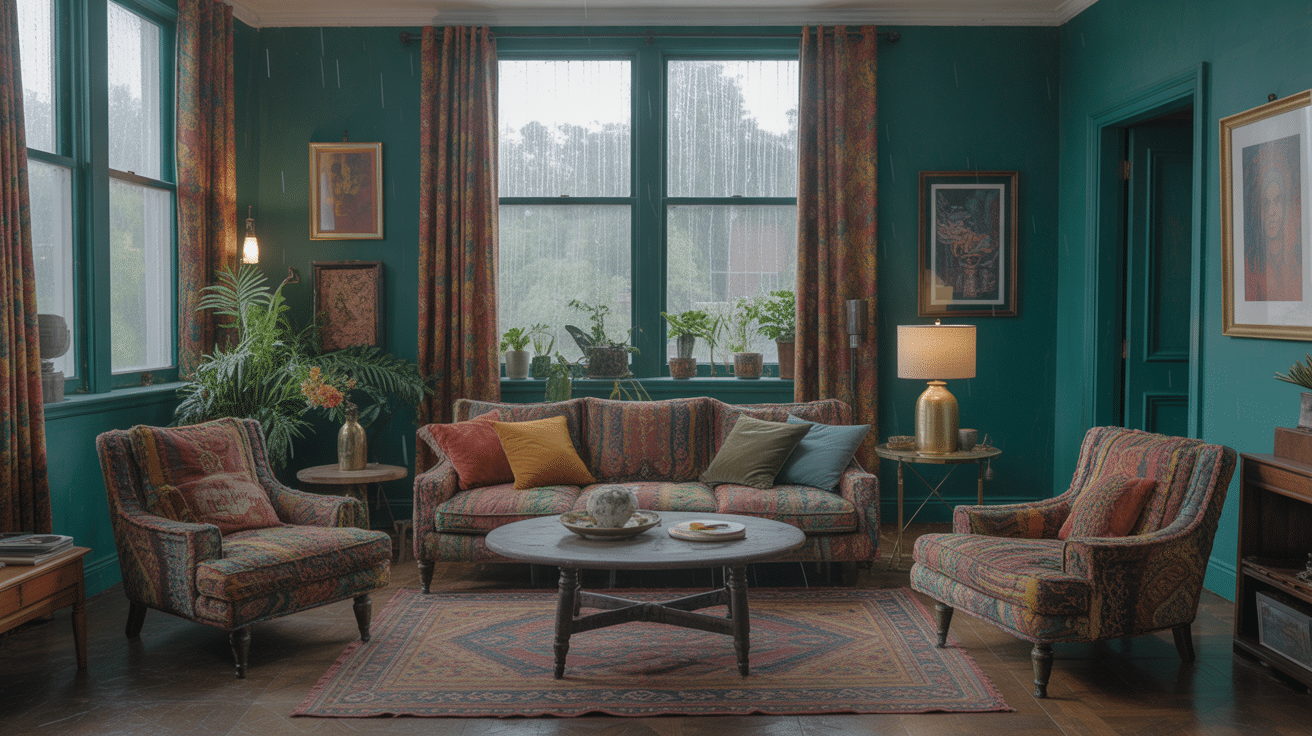 float your furniture away from walls