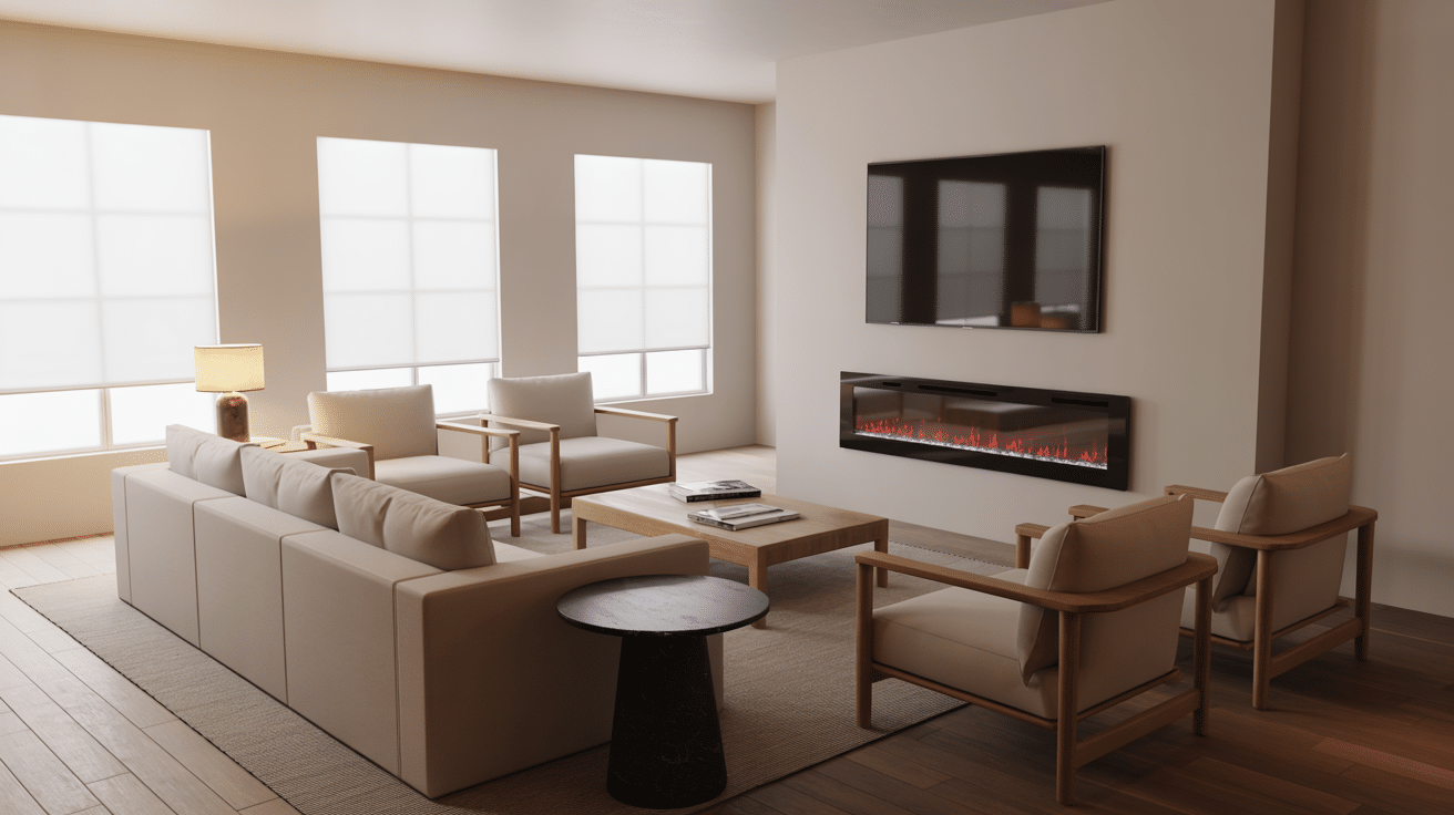 position your sofa first