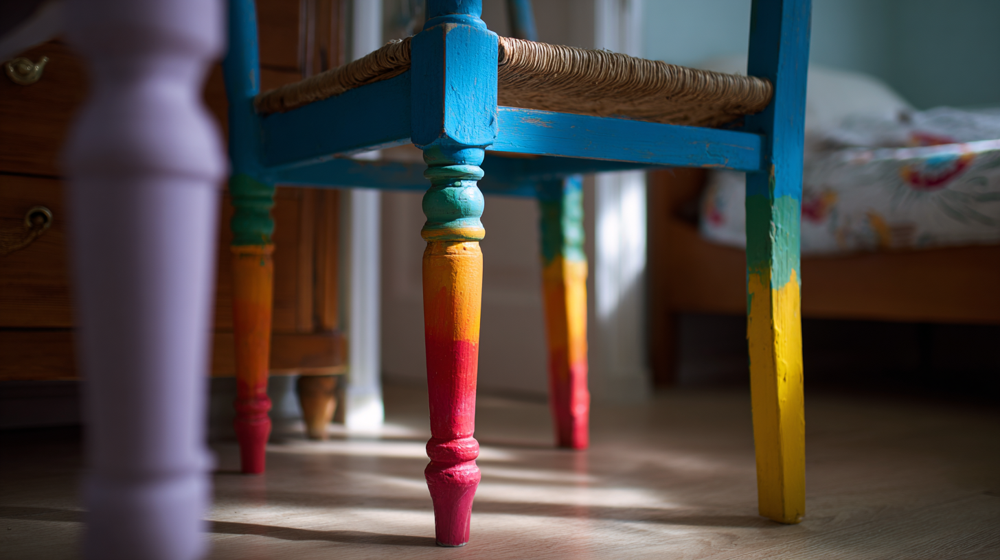 Painted Furniture Legs