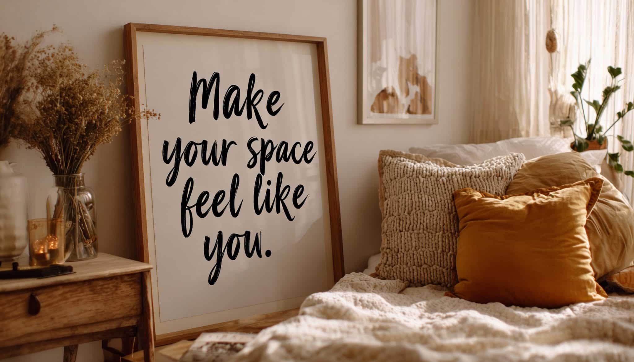 Personalized Room Quote in Hand Lettering