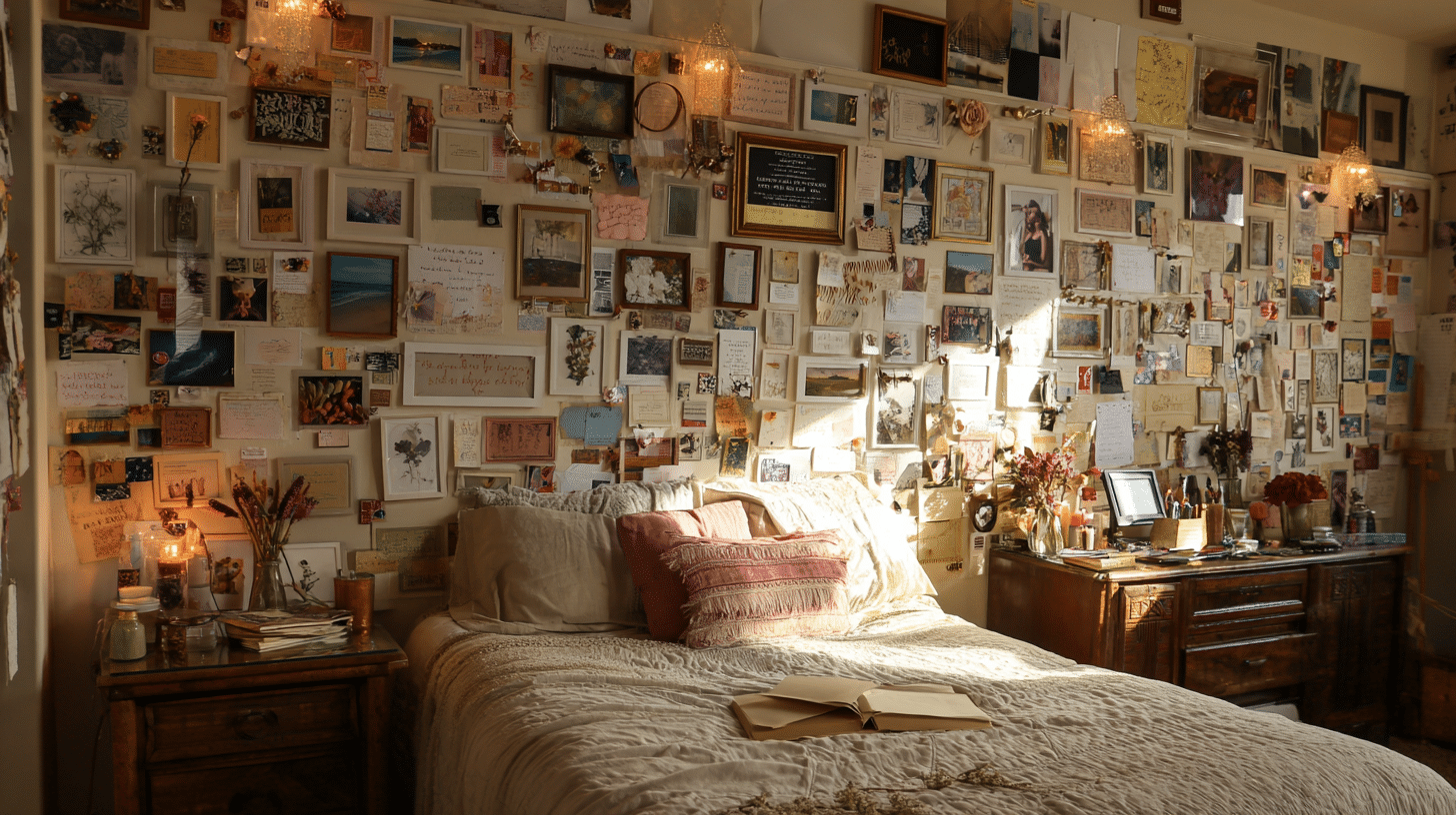 Shadow Box Memory Wall