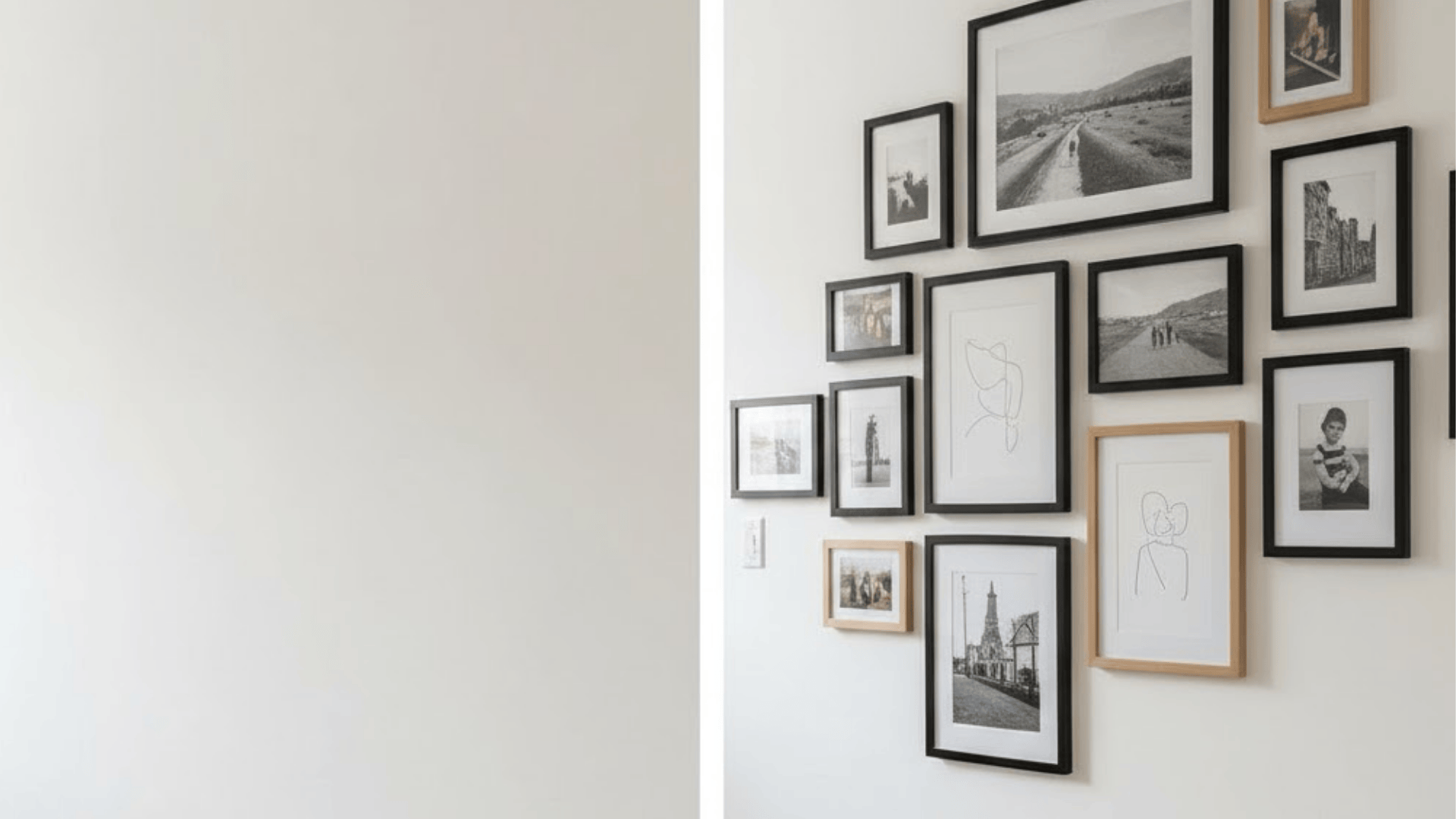 add a gallery wall
