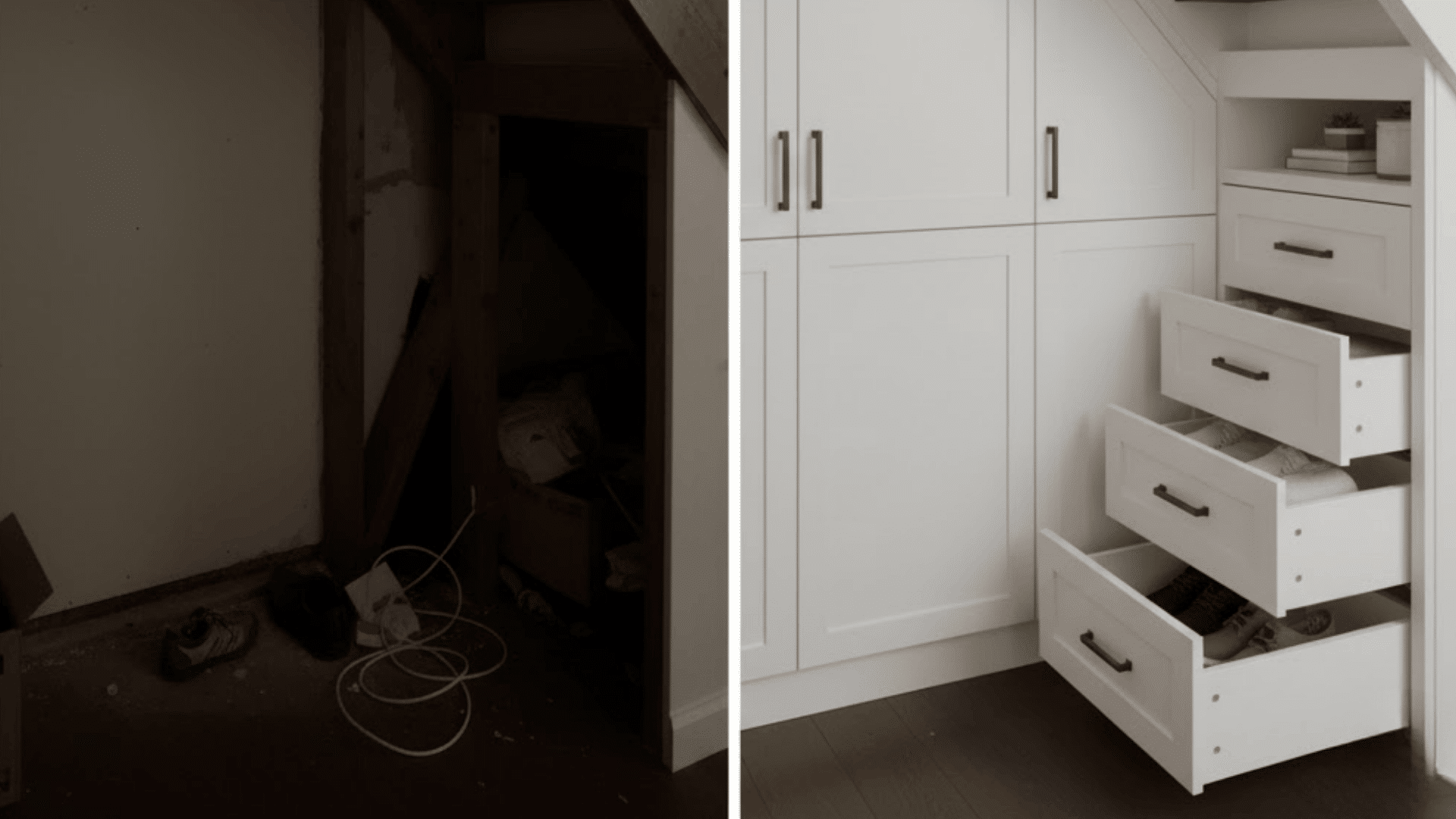 add under stair storage