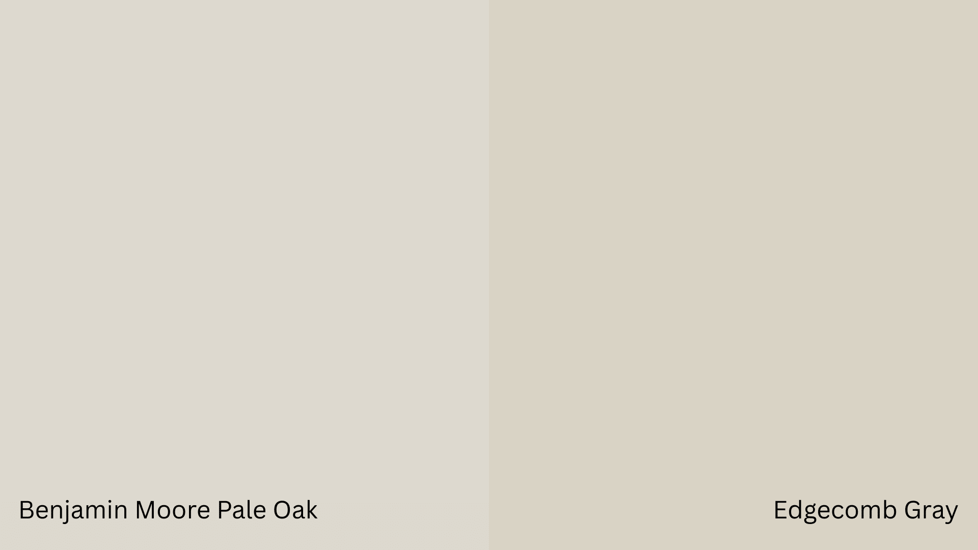 benjamin moore pale oak vs edgecomb gray
