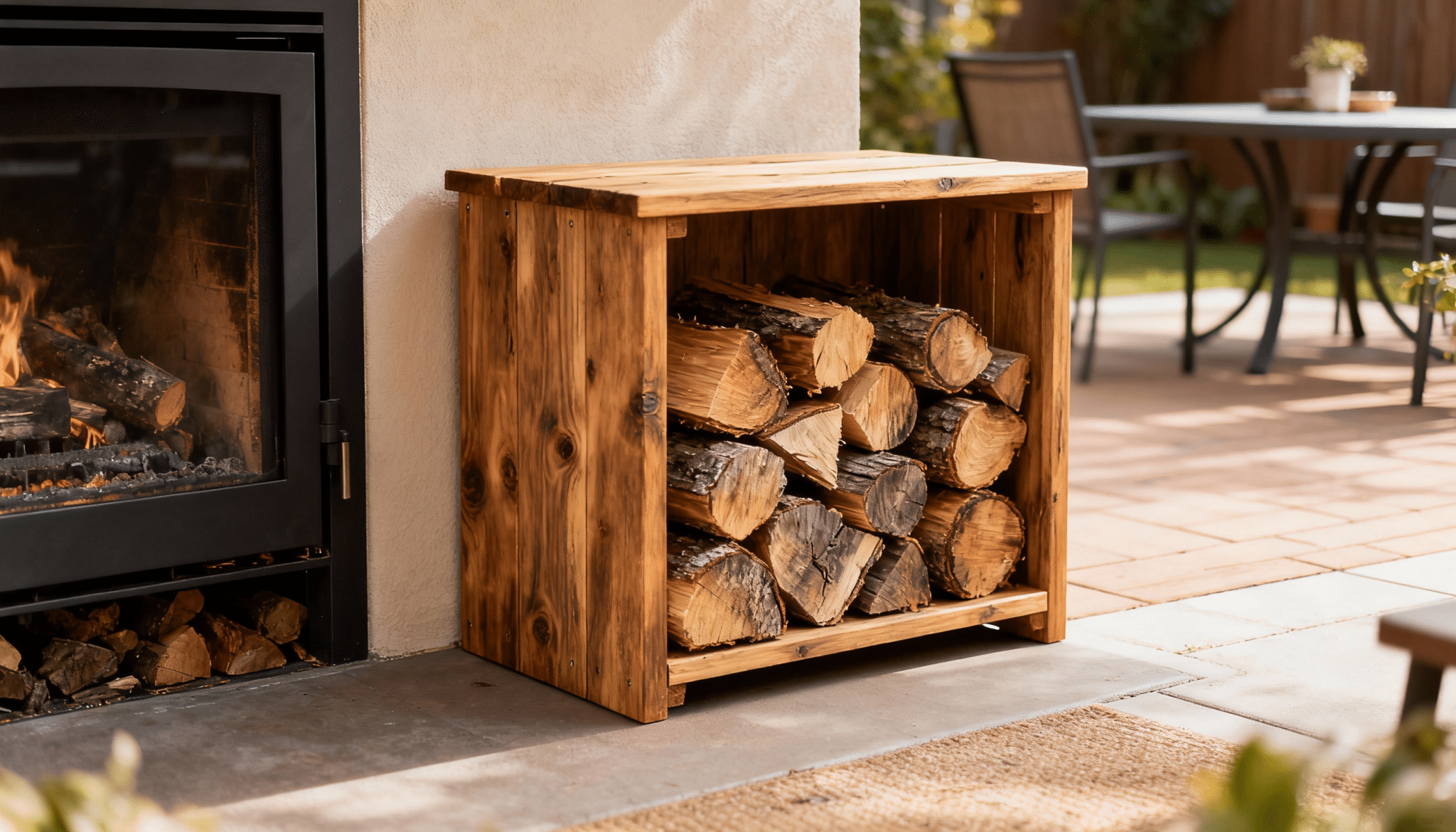 build a wood storage box