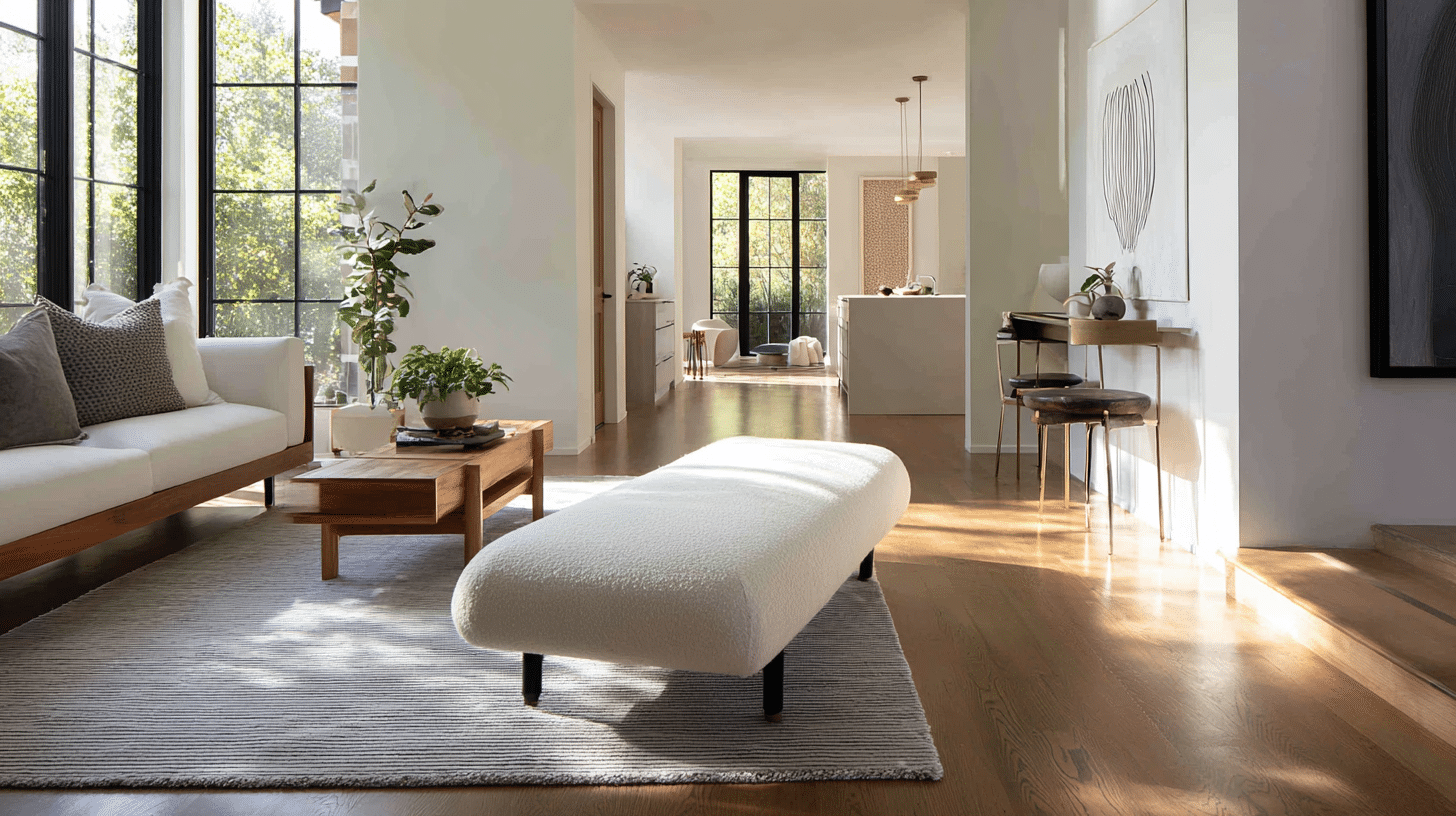 choose backless furniture for flexible flow