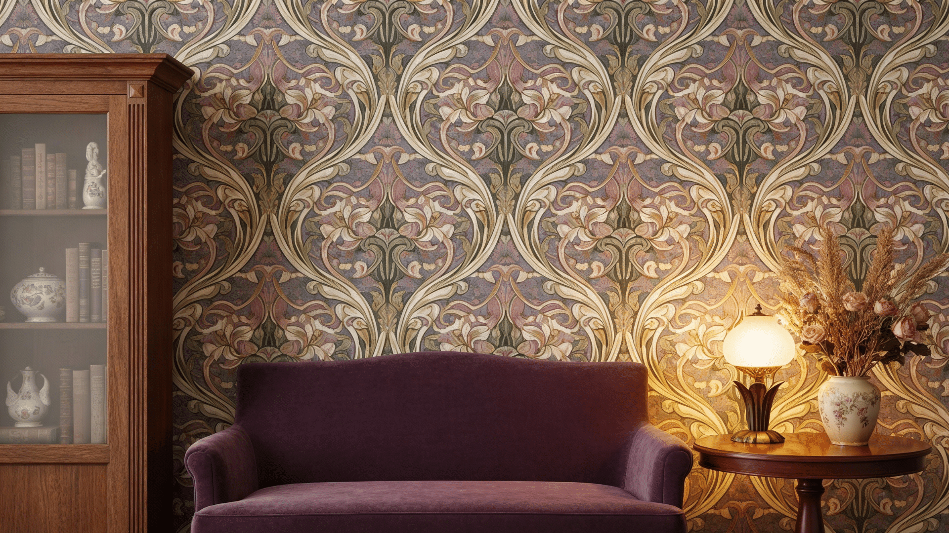 choose ornate wallpaper designs