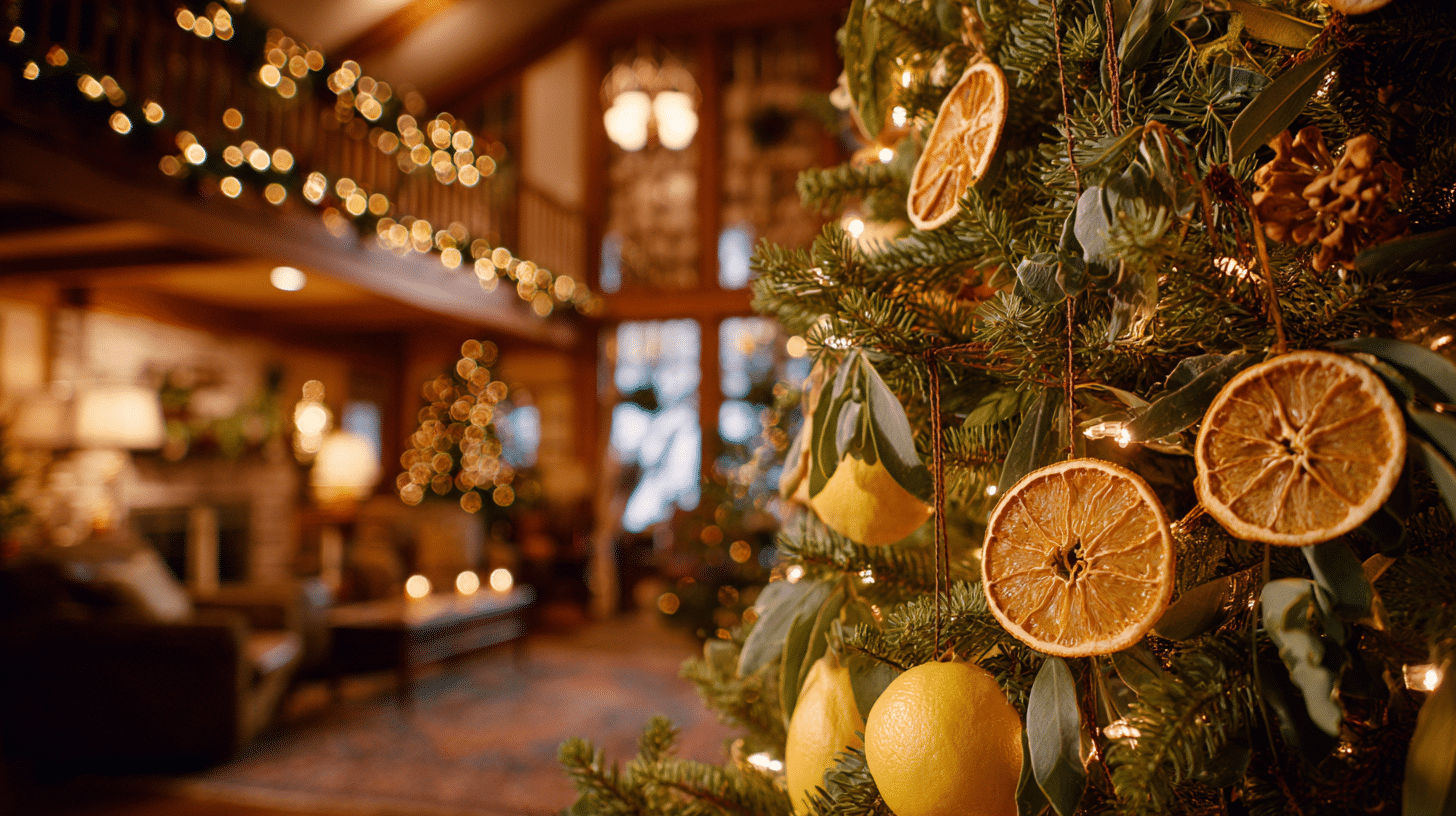 citrus and greenery theme