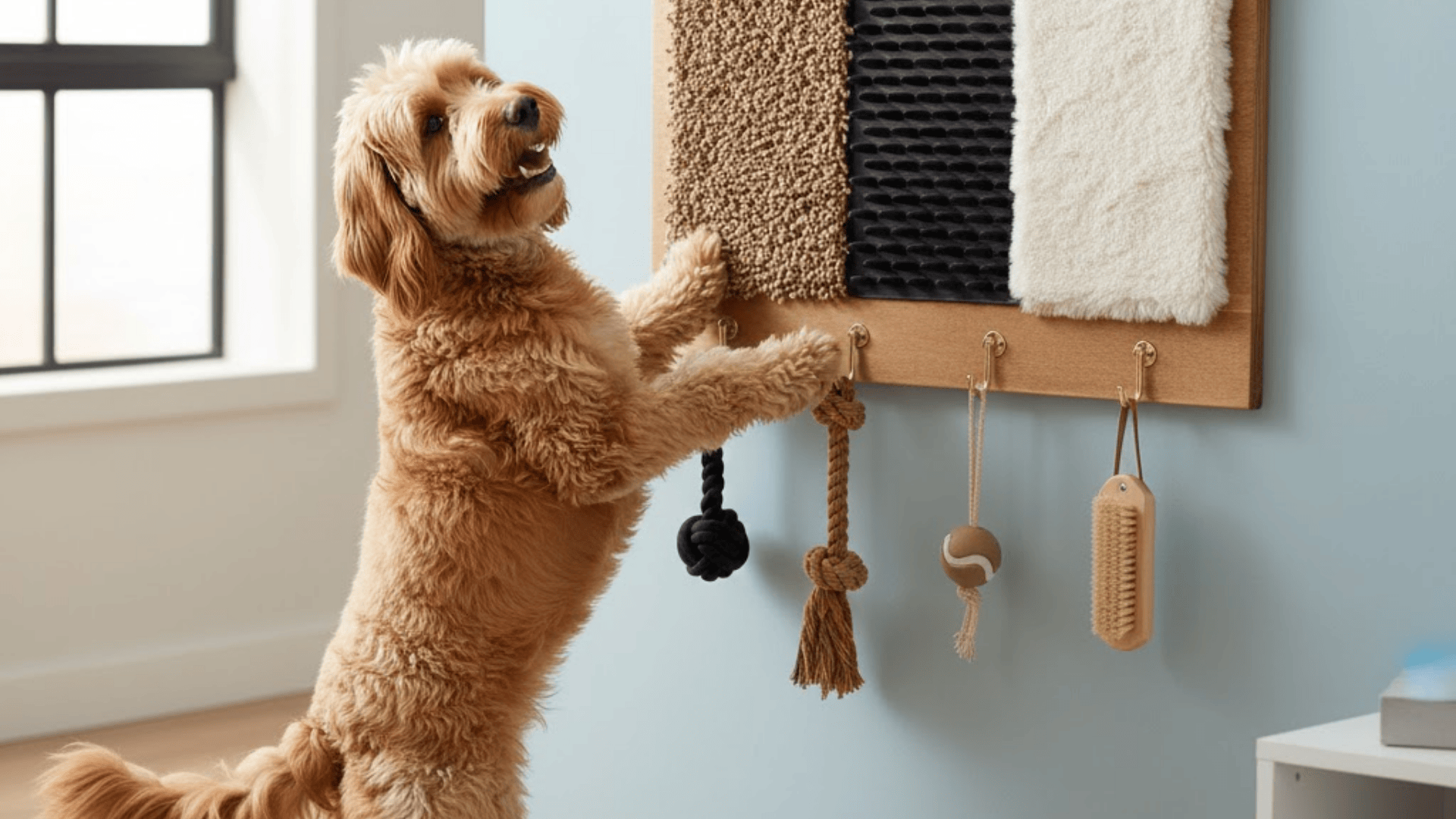 creative dog room idea