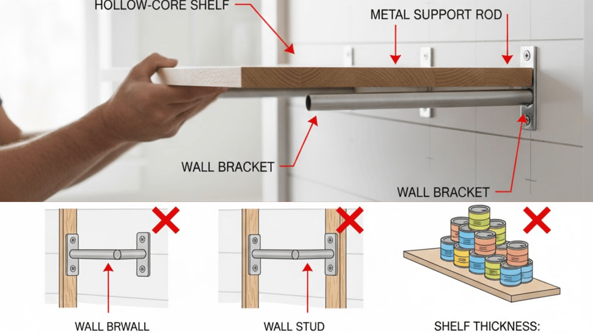 diy pantry shelves wood