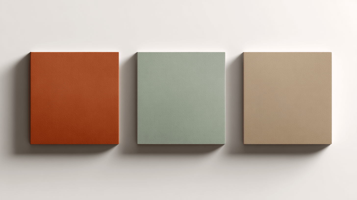 earthy and natural shades