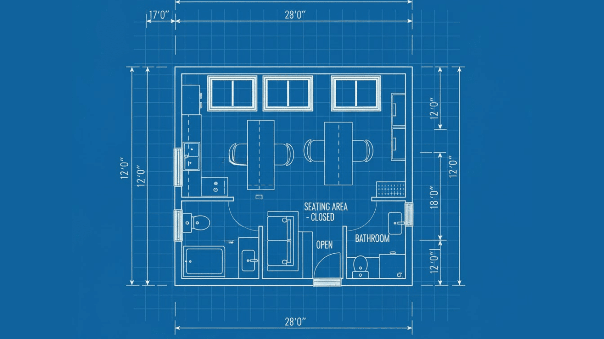 fold down table design