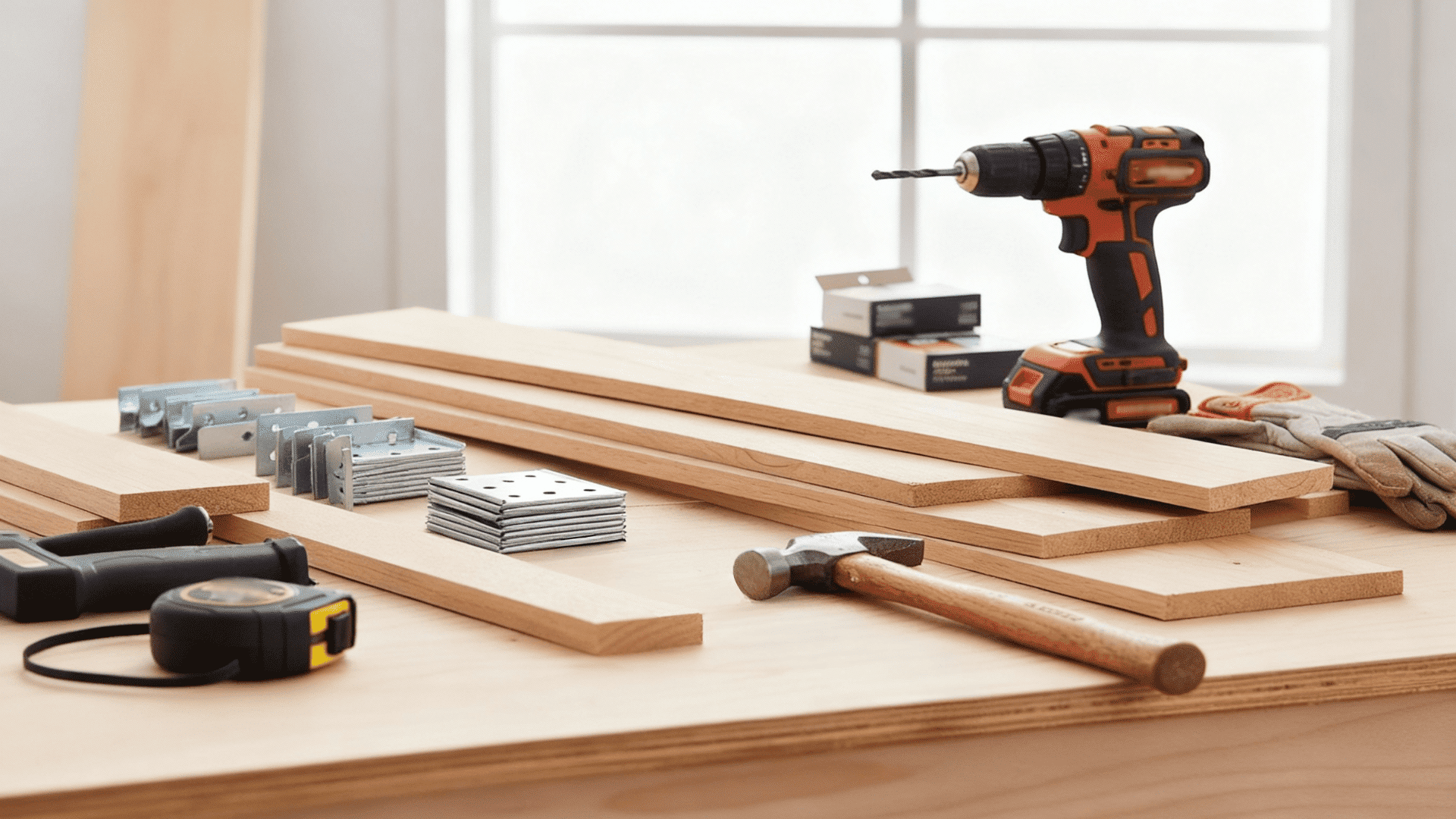 gather the tools and materials