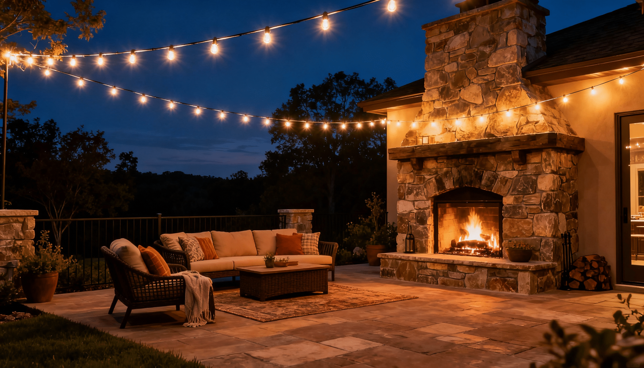 install outdoor lighting