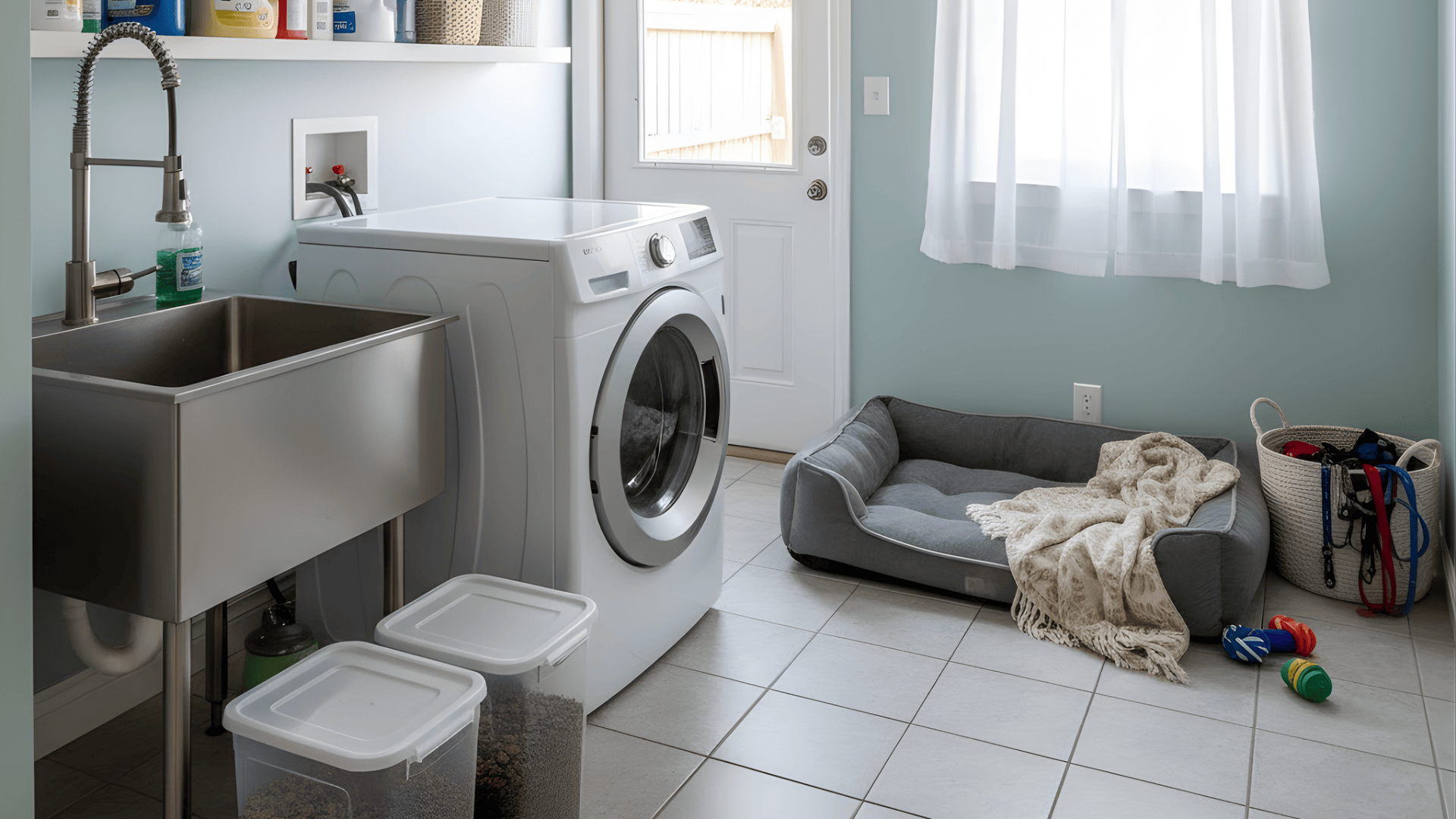 laundry dog room