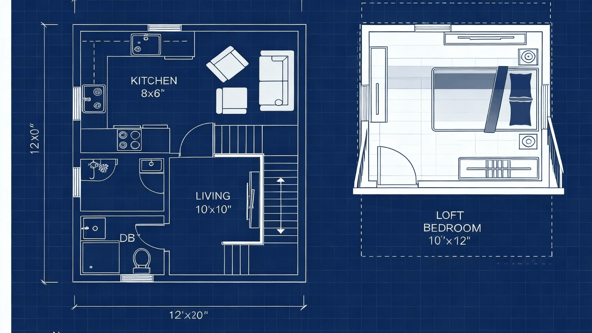 loft bedroom layout