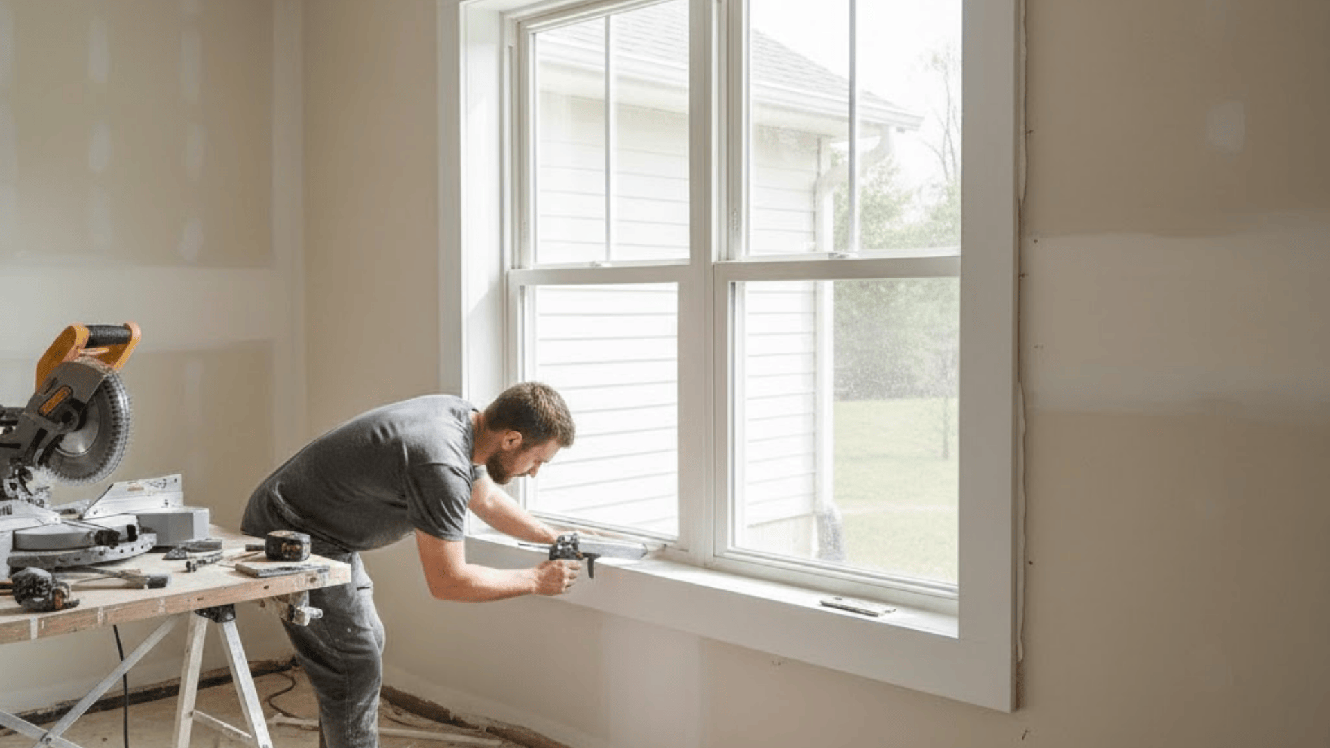 minimalist window trim images