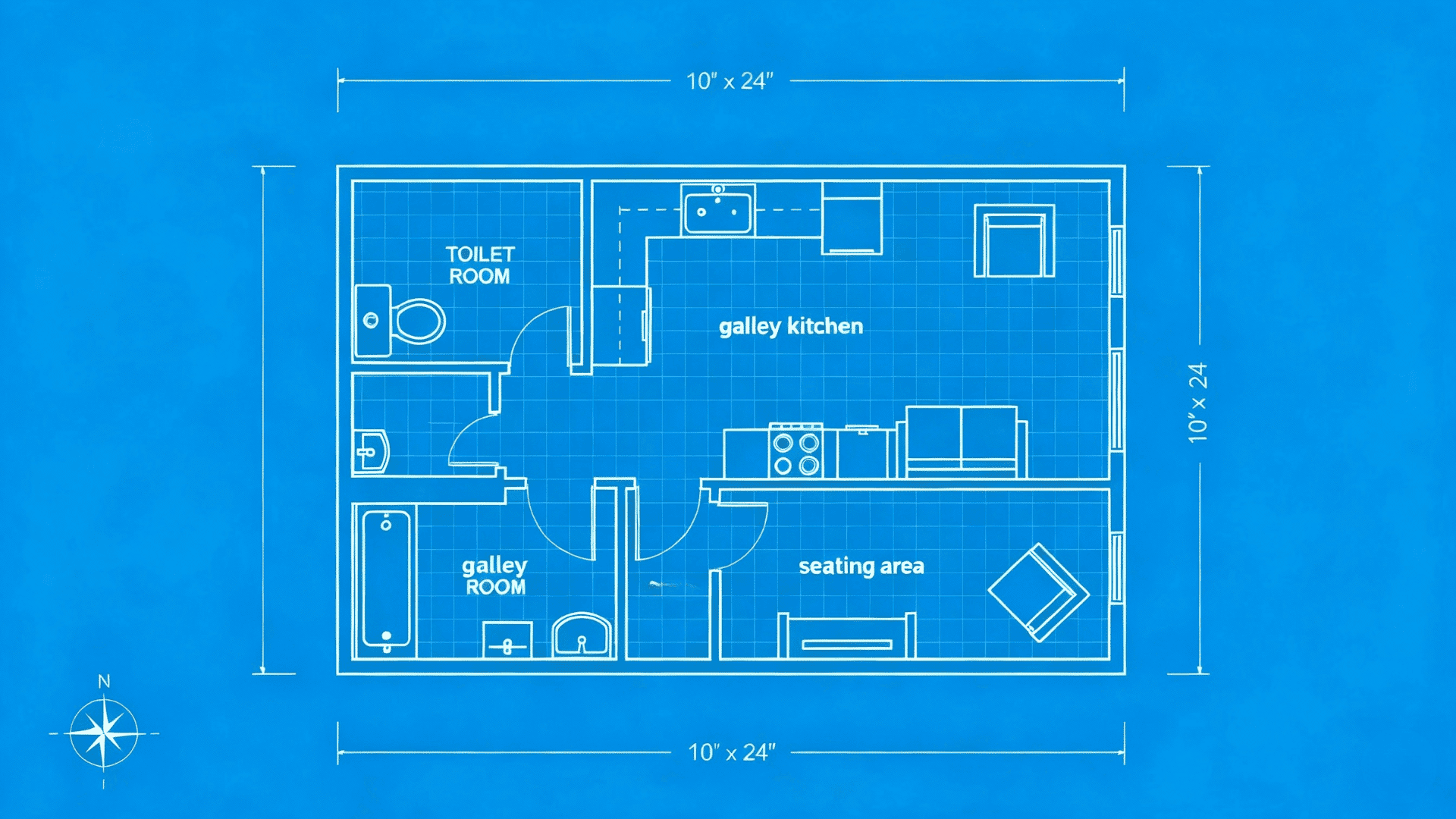 split bathroom design