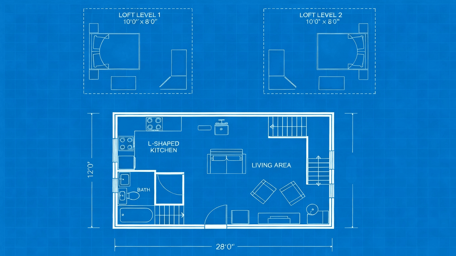 two loft design