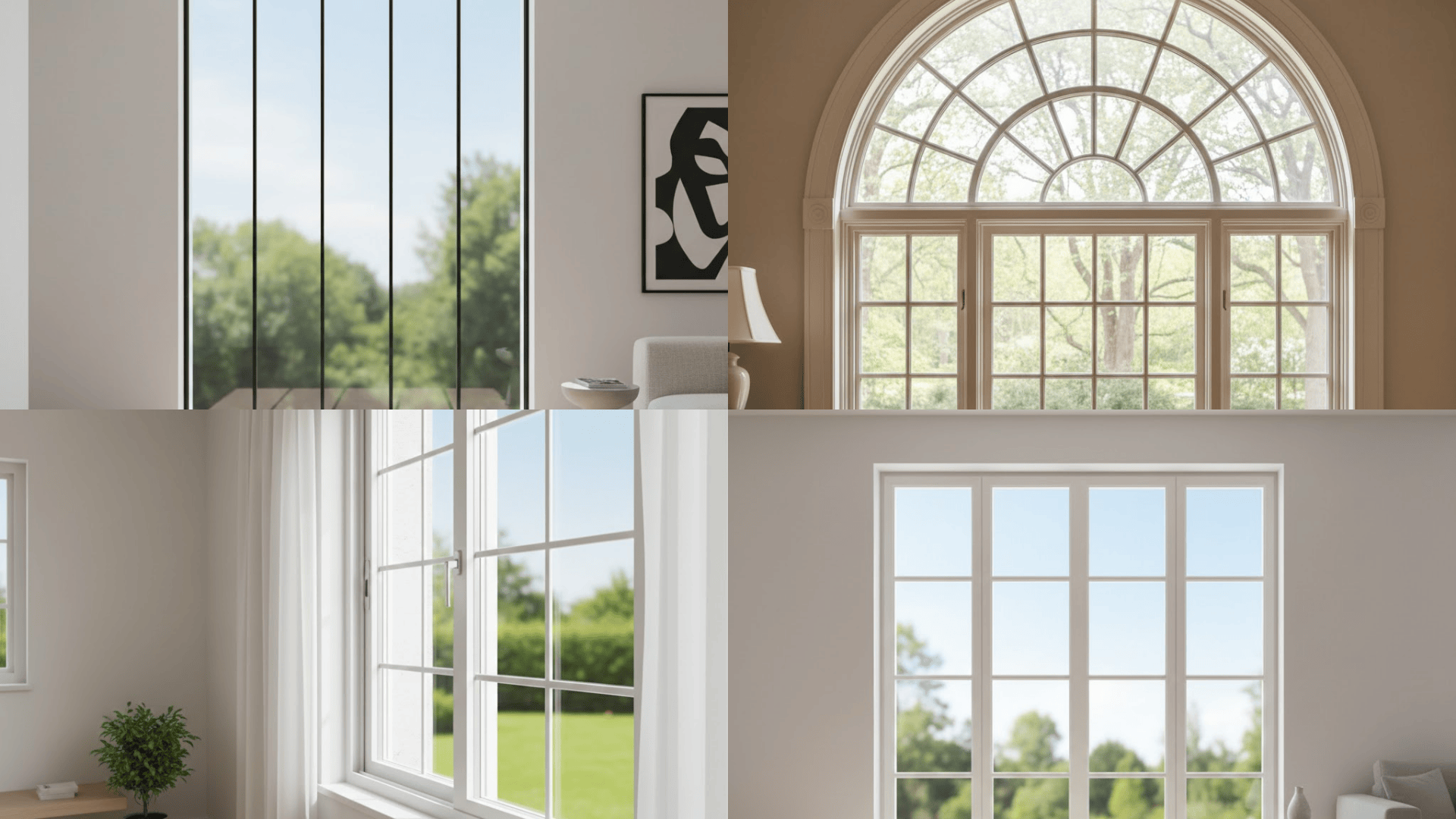 types of mullioned window