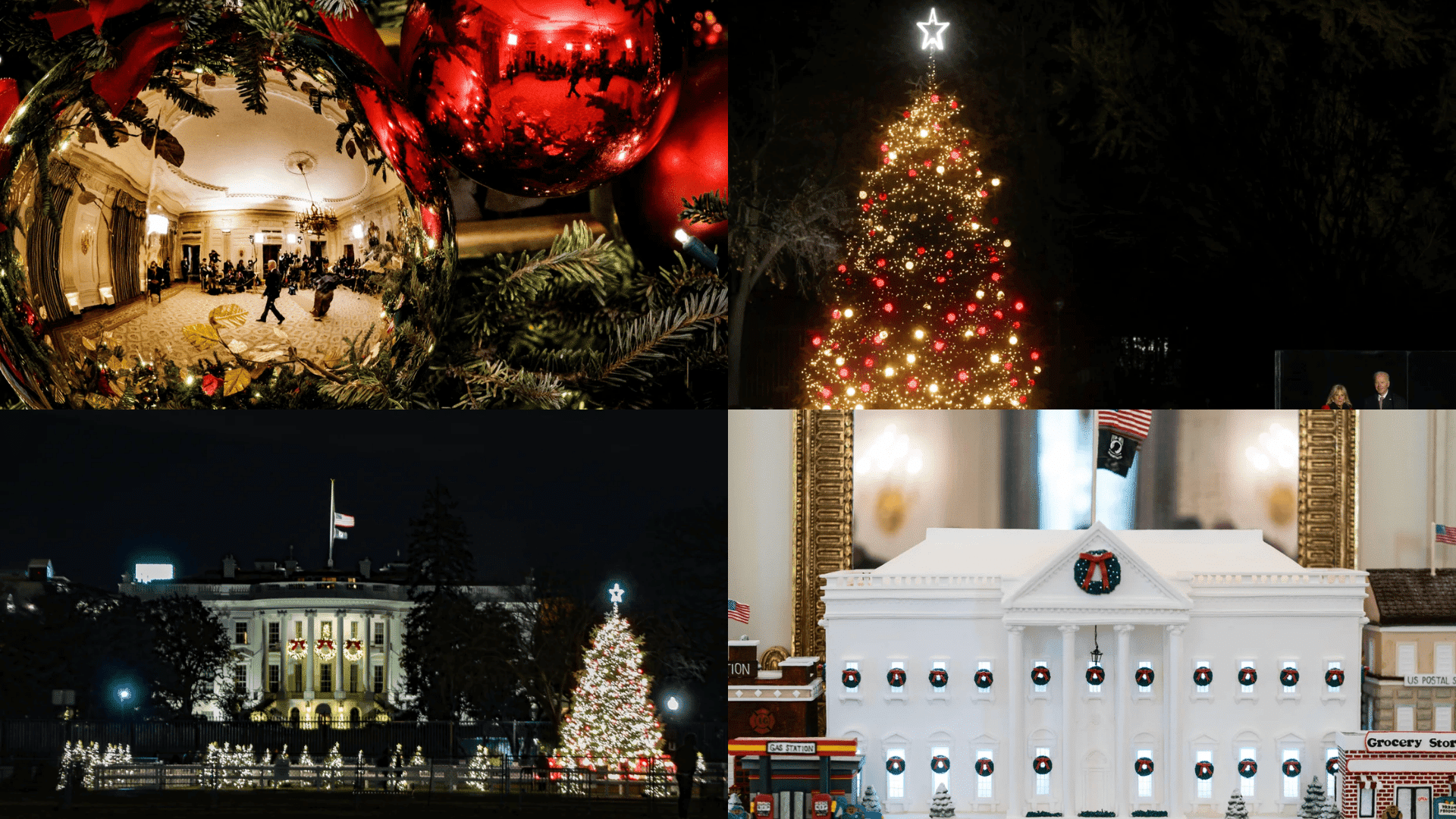 white house christmas decoration 2021