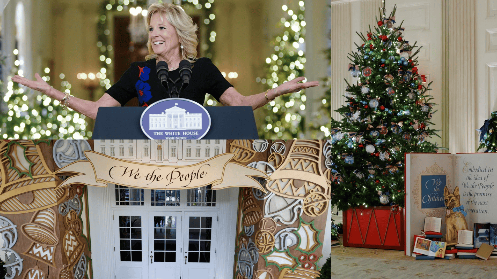 white house christmas decoration 2022