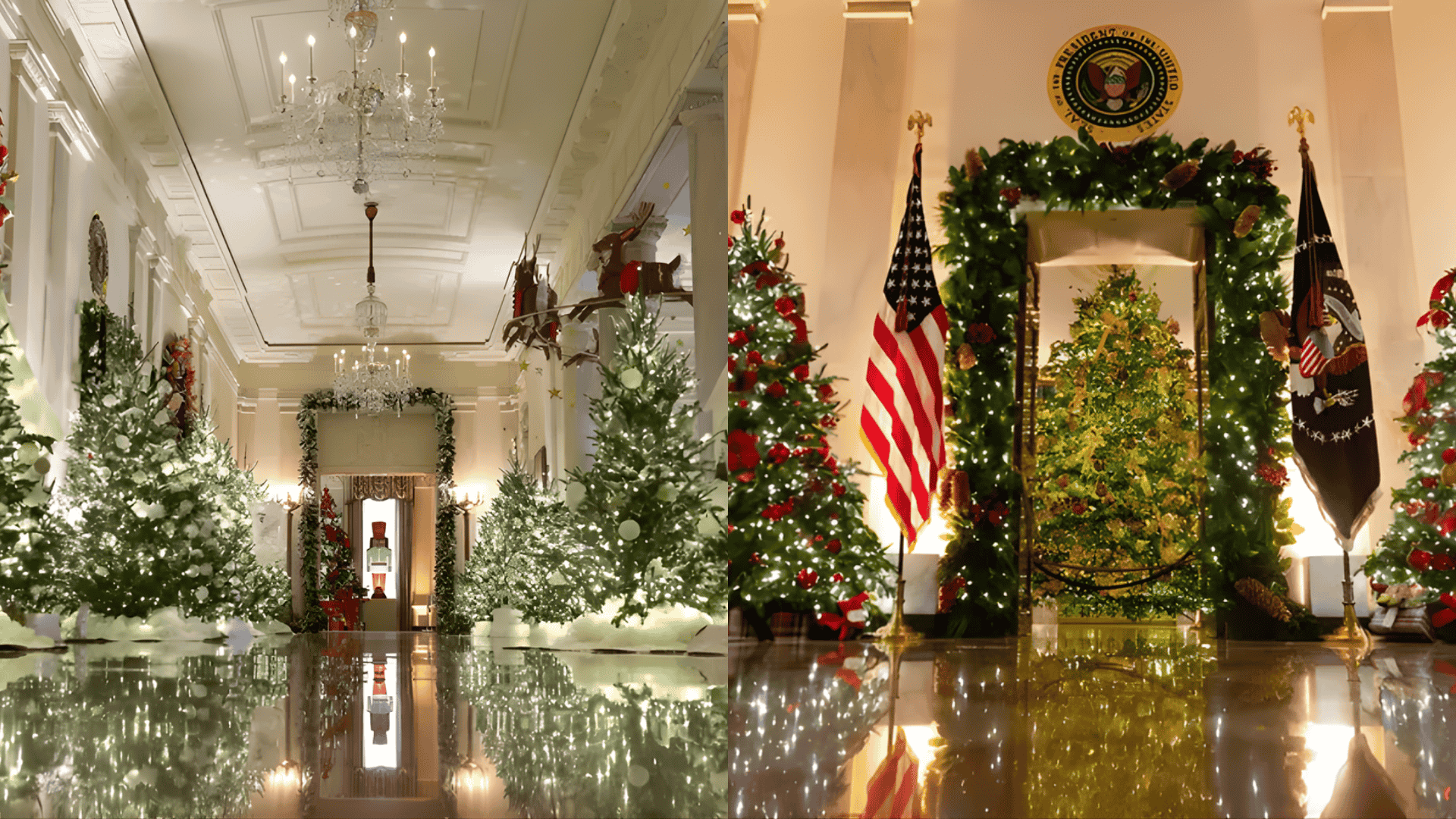 white house christmas decorations