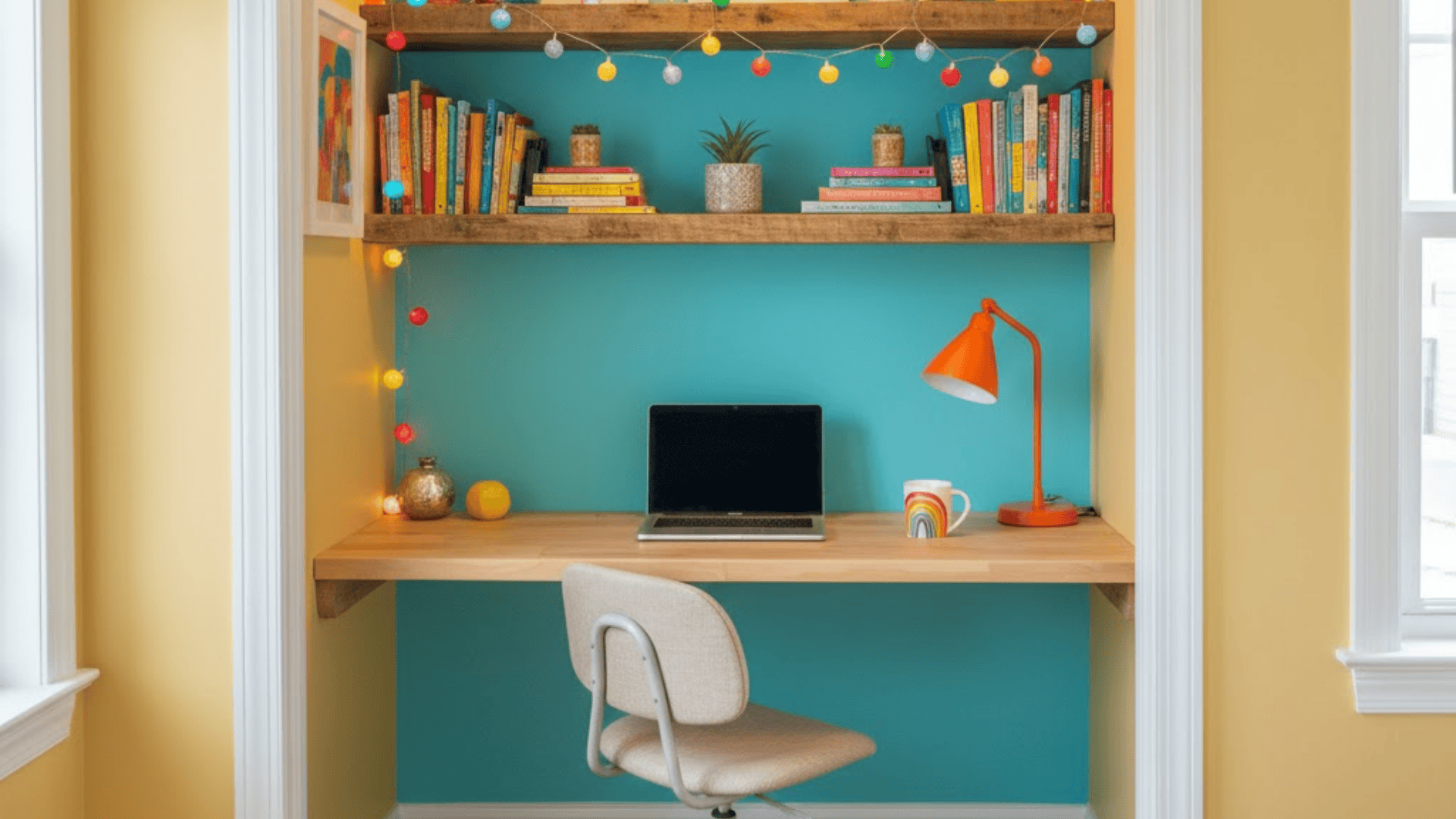 33 built in desk ideas