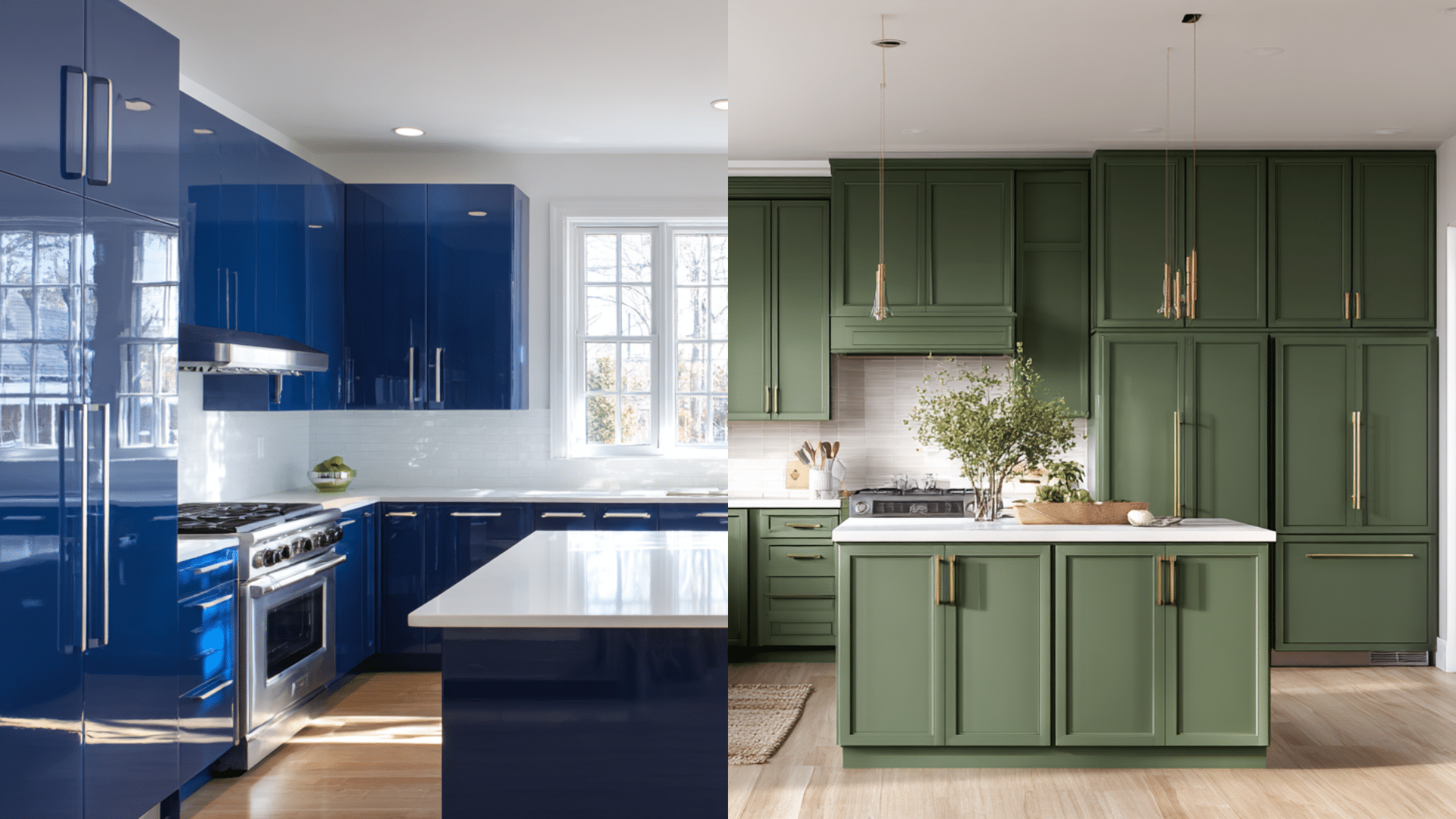 dark cabinet colors for a strong look