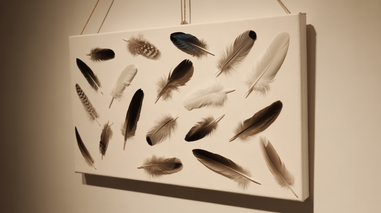 feather-wall-art