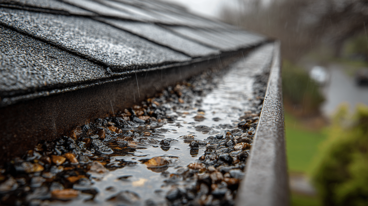 granules-in-gutters