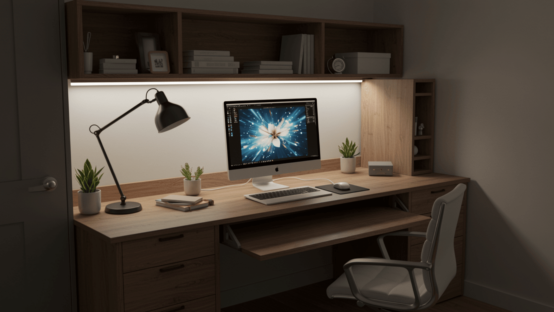 home office workspace