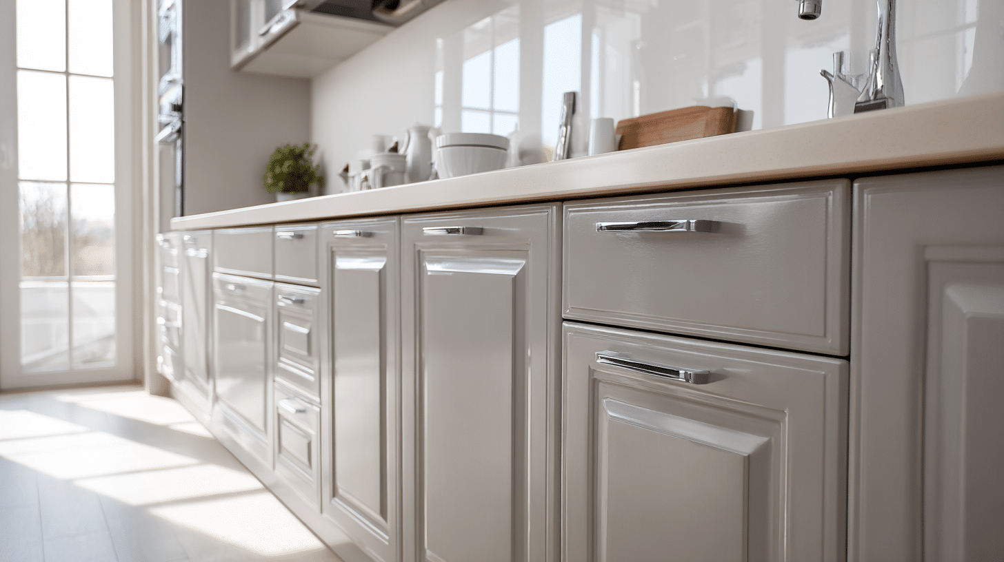 semi gloss finish for easy cleaning