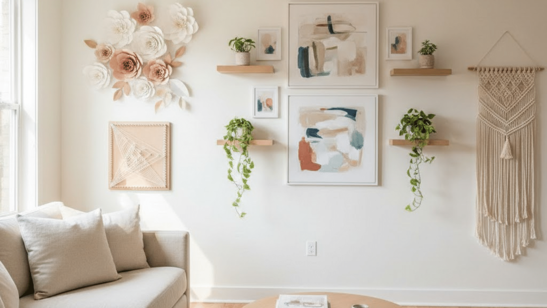 simple diy wall decor ideas anyone can make at home