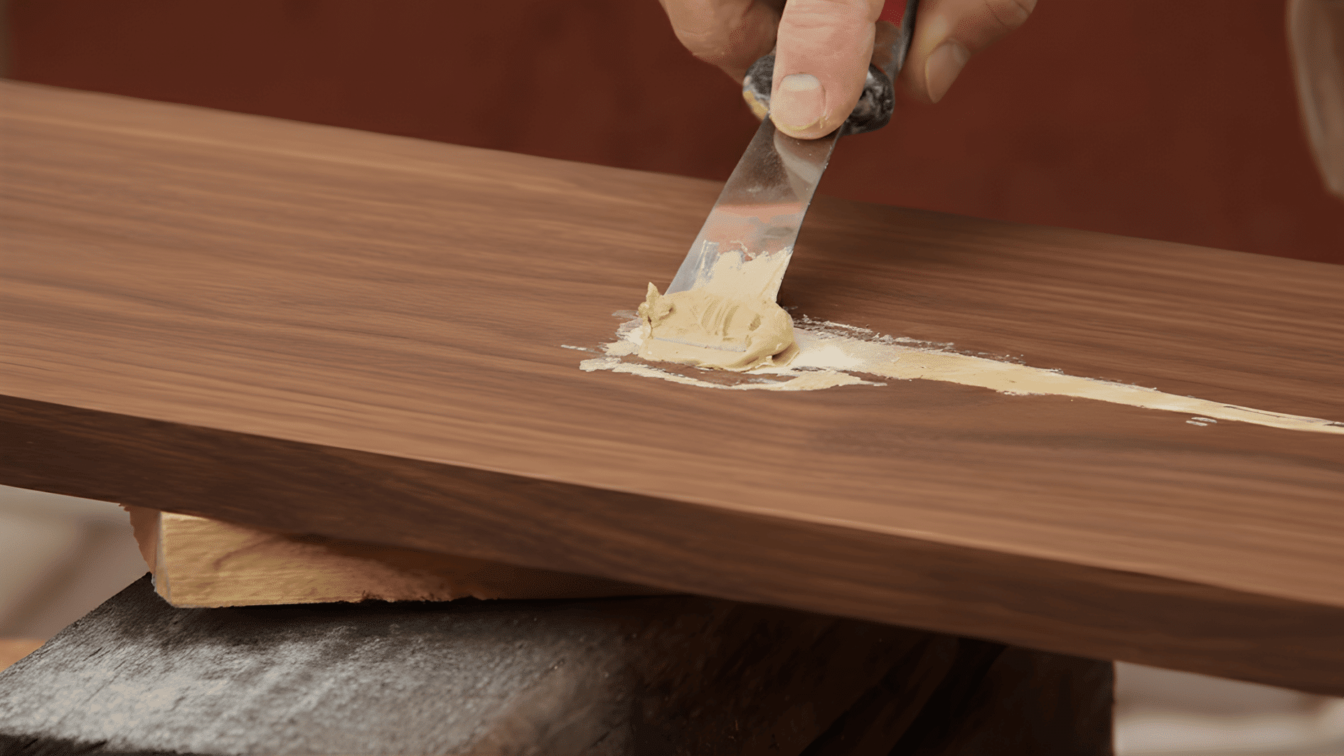 step 3 fill imperfections