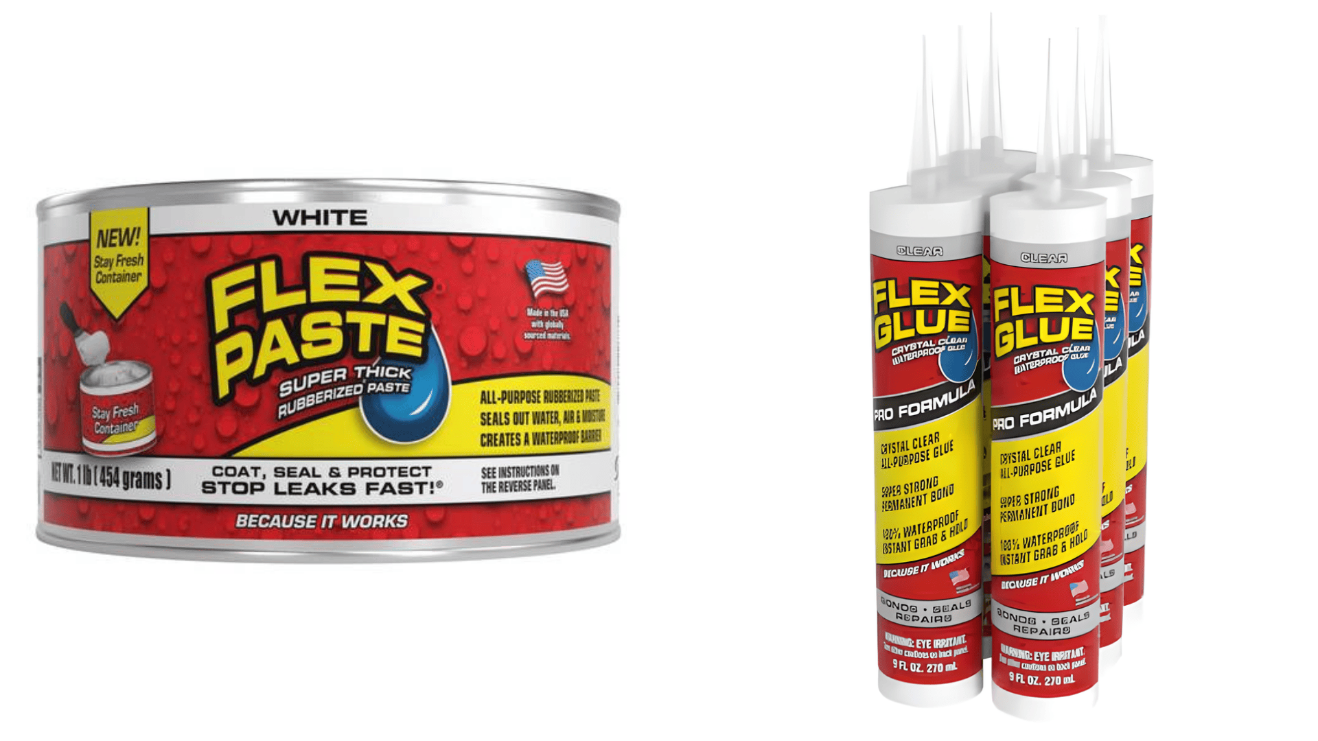 A container of white flex paste, highlighting its thick consistency and suitability for crafting and repair tasks.