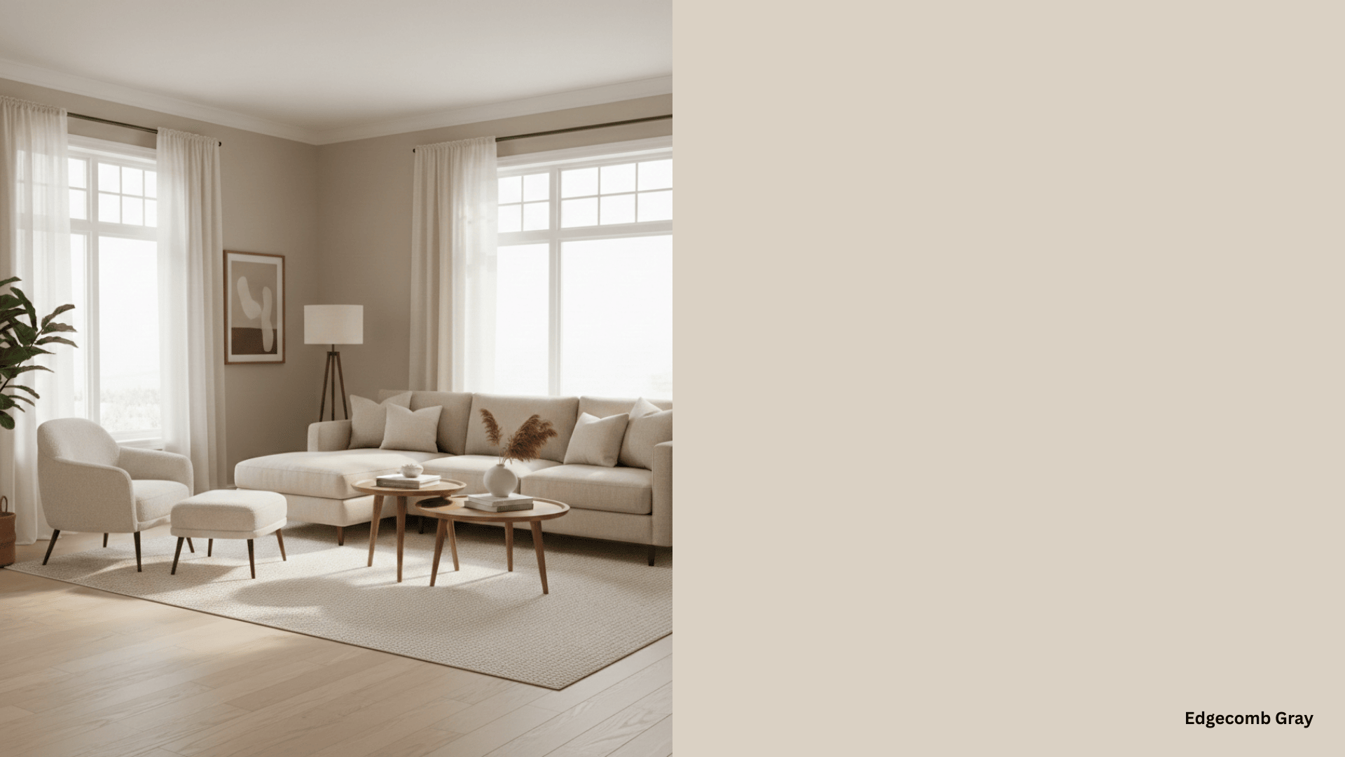 A picture dipicts paint color and if is edgecomb gray still popular in 2026 trend report