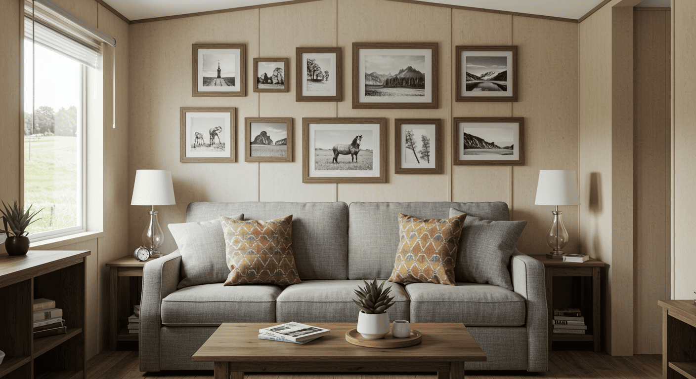 create a gallery wall