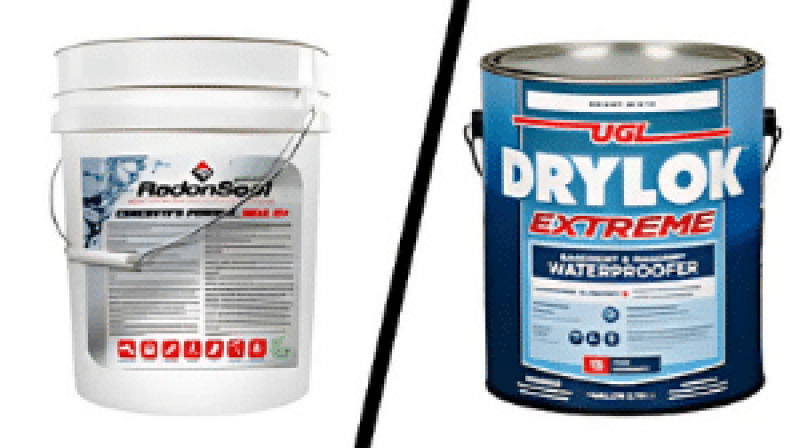 Making the Right Choice Between RadonSeal vs Drylok