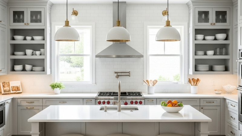 efore and After Comparison of 1950s Cape Cod Kitchen Remodel