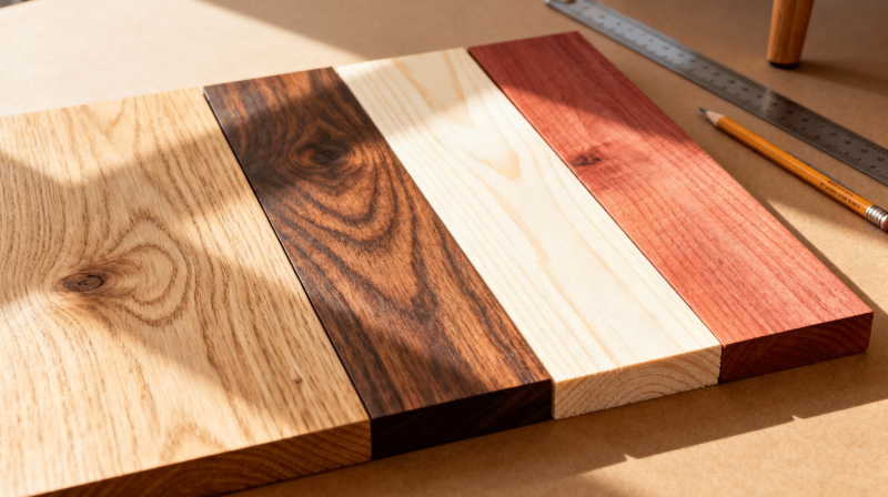 types of wood for furniture