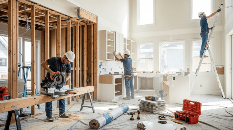 whole home remodel
